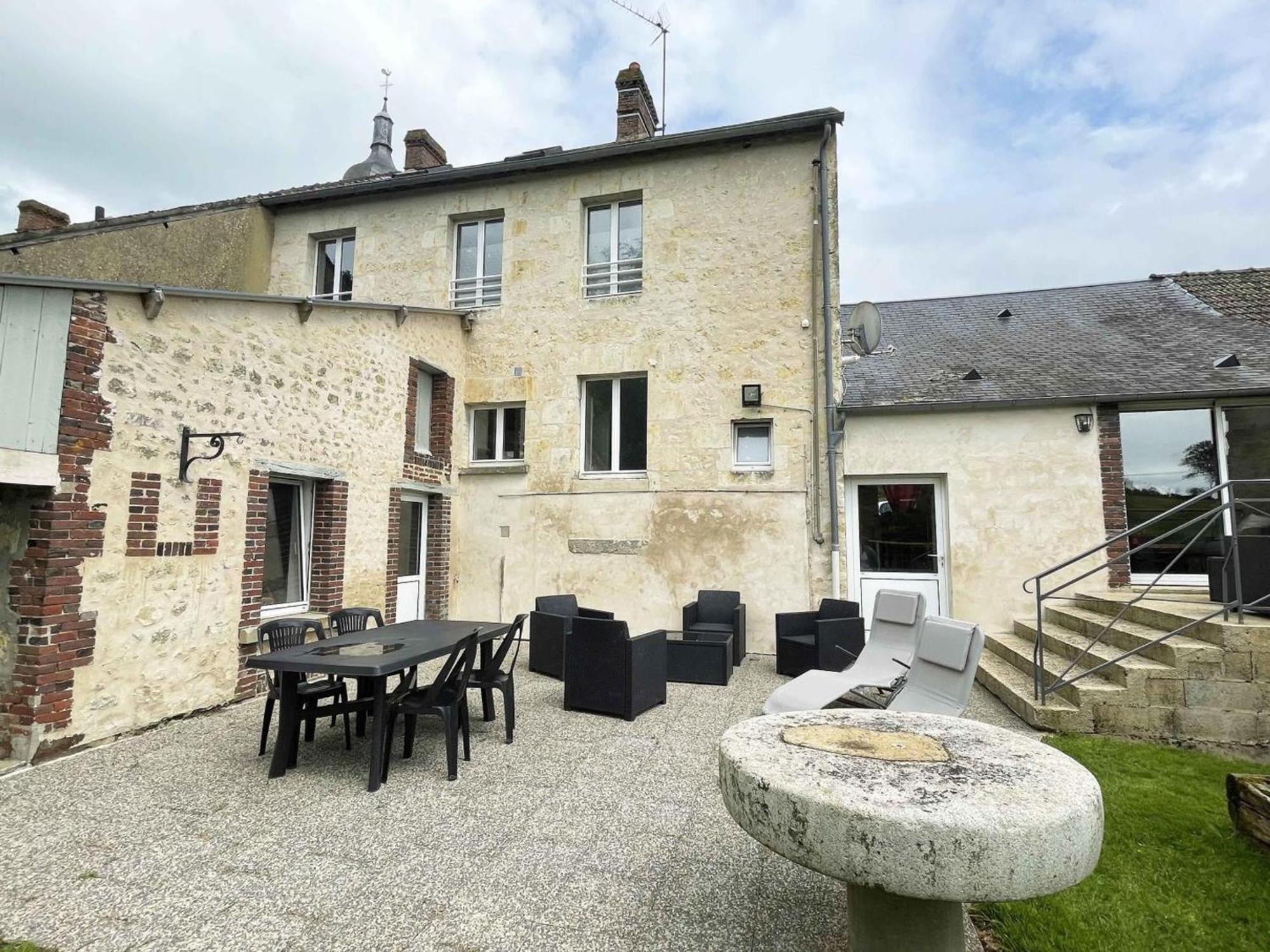 Maison Percheronne Spacieuse Avec Billard, Babyfoot, Et Jardin Clos, Animaux Bienvenus ! - Fr-1-497-65 La Mesniere Buitenkant foto