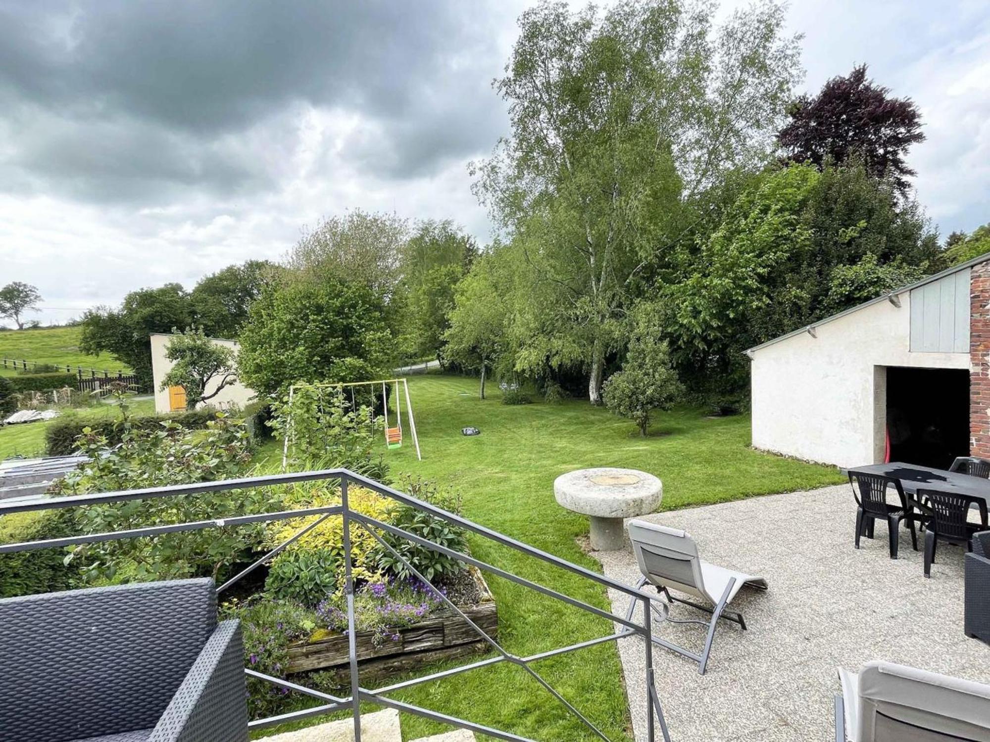 Maison Percheronne Spacieuse Avec Billard, Babyfoot, Et Jardin Clos, Animaux Bienvenus ! - Fr-1-497-65 La Mesniere Buitenkant foto