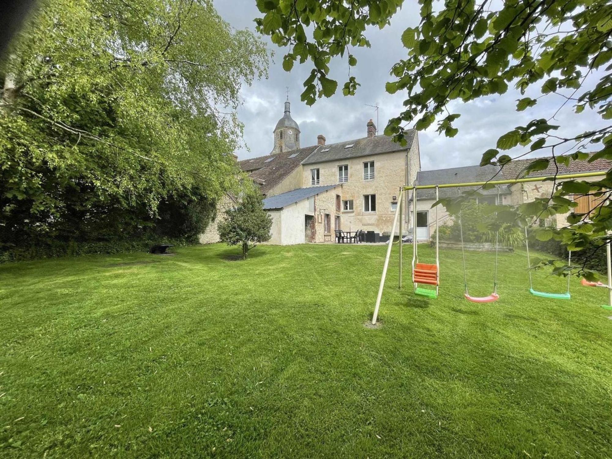 Maison Percheronne Spacieuse Avec Billard, Babyfoot, Et Jardin Clos, Animaux Bienvenus ! - Fr-1-497-65 La Mesniere Buitenkant foto