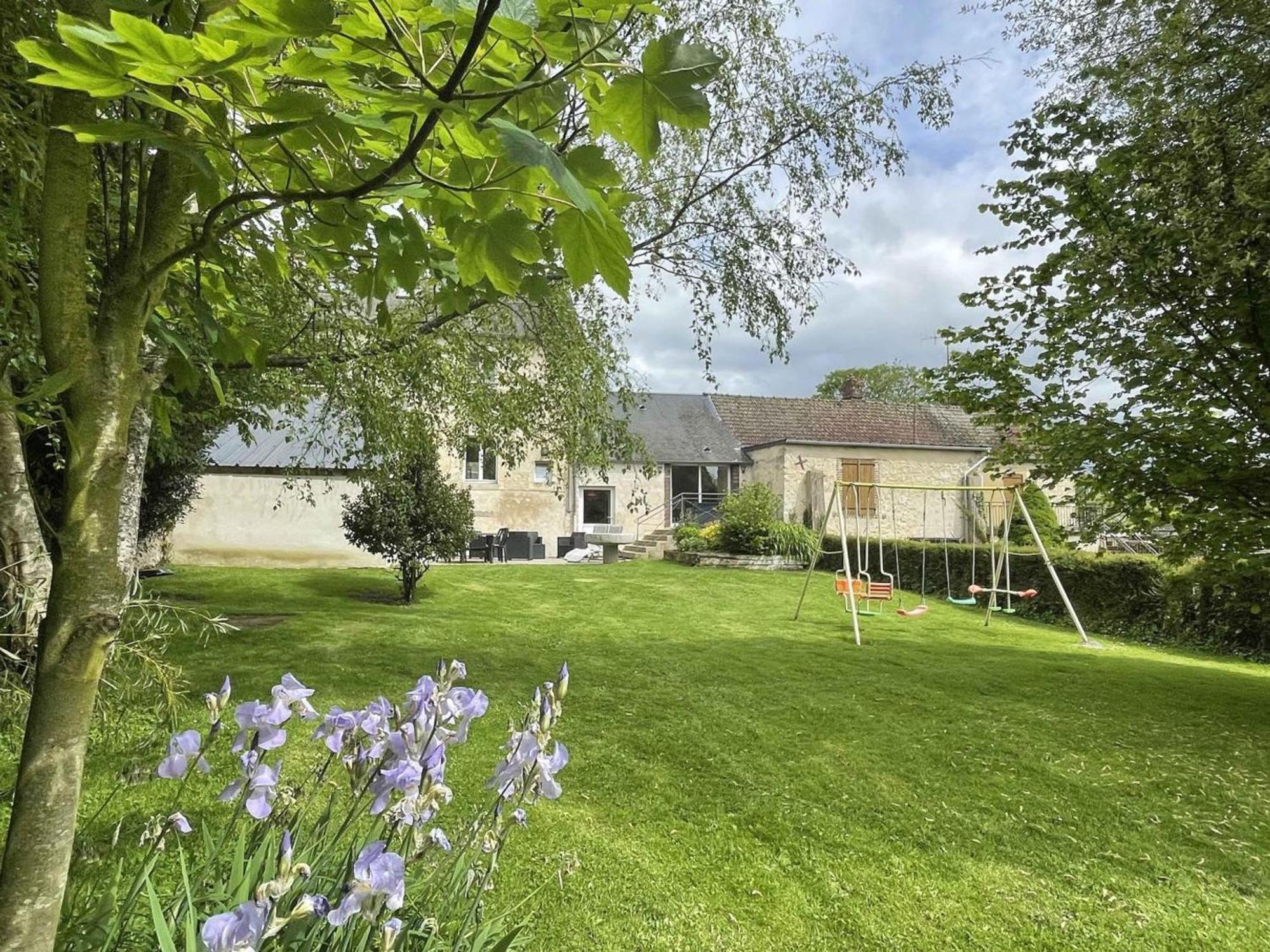 Maison Percheronne Spacieuse Avec Billard, Babyfoot, Et Jardin Clos, Animaux Bienvenus ! - Fr-1-497-65 La Mesniere Buitenkant foto