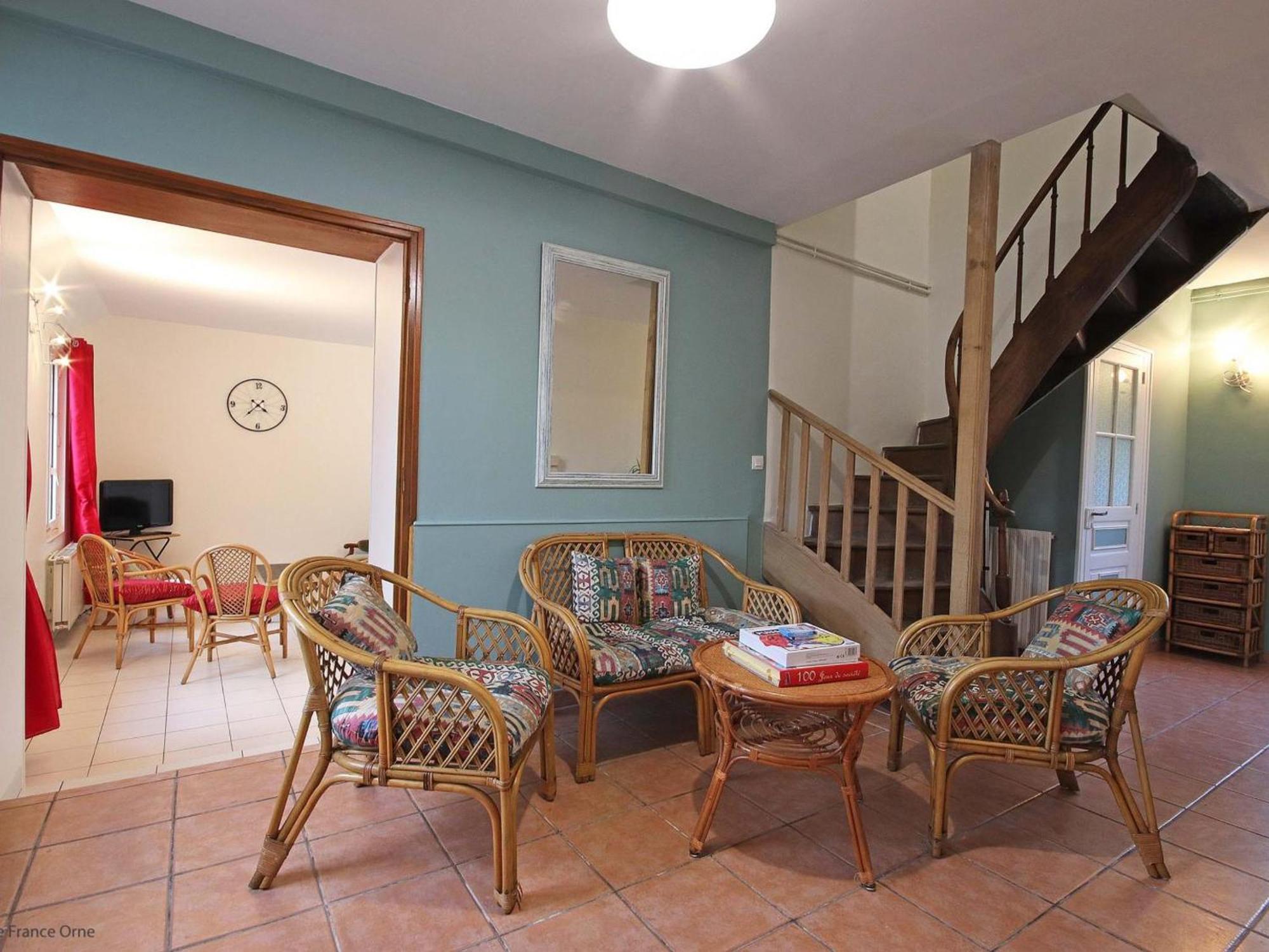 Maison Percheronne Spacieuse Avec Billard, Babyfoot, Et Jardin Clos, Animaux Bienvenus ! - Fr-1-497-65 La Mesniere Buitenkant foto